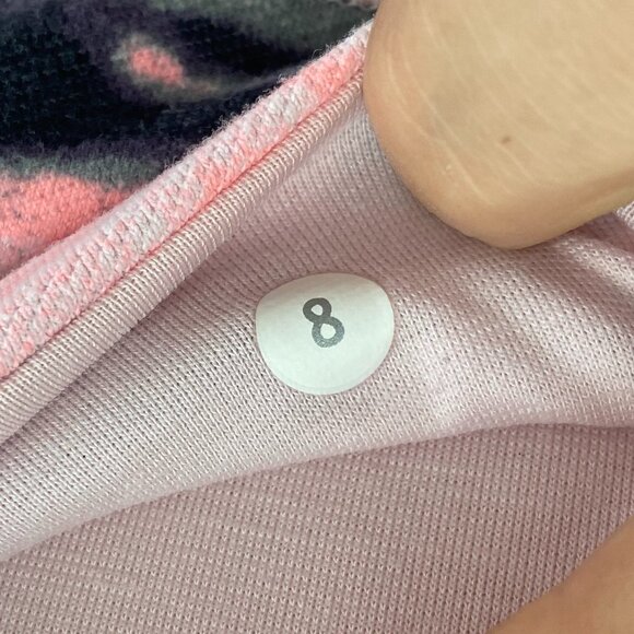 Lululemon Wamo Camo Wunder Under Cropped Tights Size 8 / 21 Inch Inseam Low Rise - Picture 2 of 3